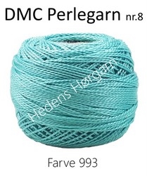 DMC Perlegarn nr. 8 farve 993